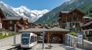 Vaud Leysin Village