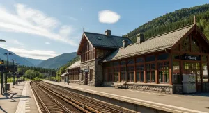 Viken Ål Station