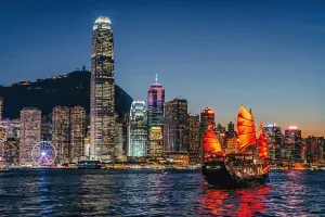 Dukling, Antique Boat Victoria Harbour, Hong Kong